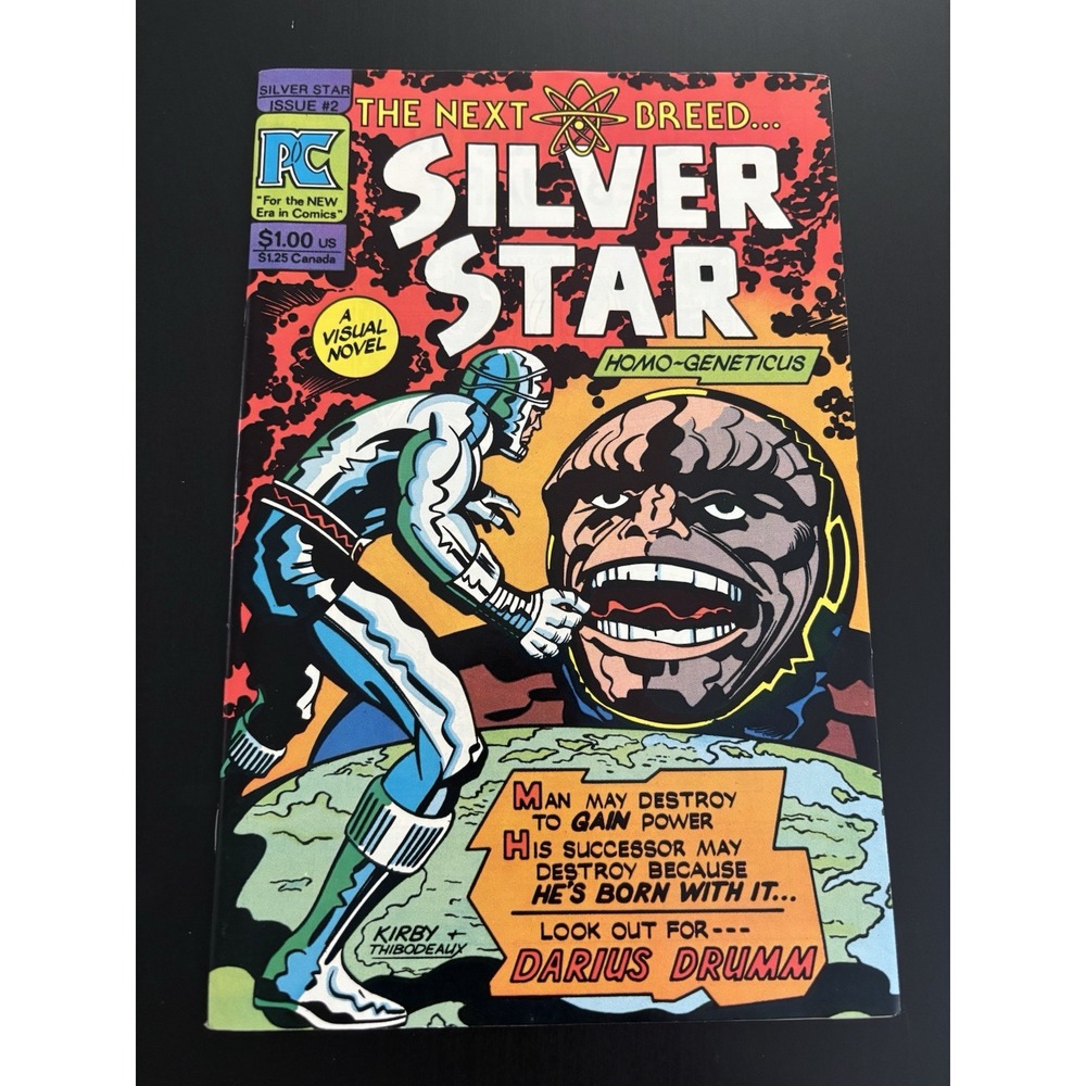 Silver Star #2 (Pacific Comics April 1983) Comic Book Vintage Rare